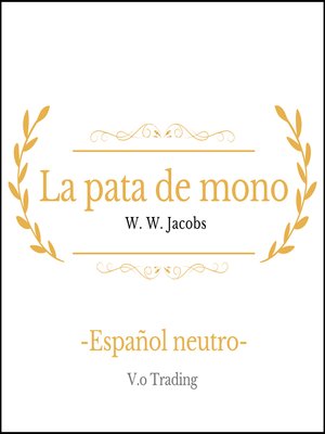 cover image of La pata de mono